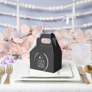 Your Logo Here Modern Favor Boxes