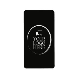 Your Logo Here Modern Label