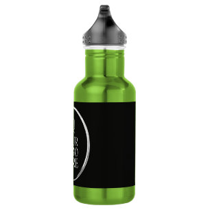 Your Logo Here Modern Stainless Steel Water Bottle