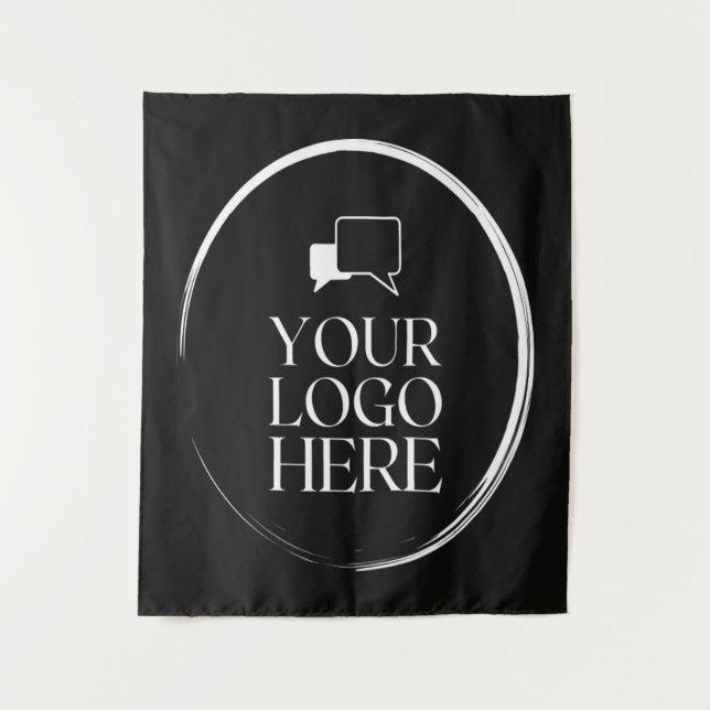 Your Logo Here Modern Tapestry (Front)