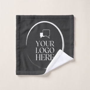 Your Logo Here Modern Wash Cloth