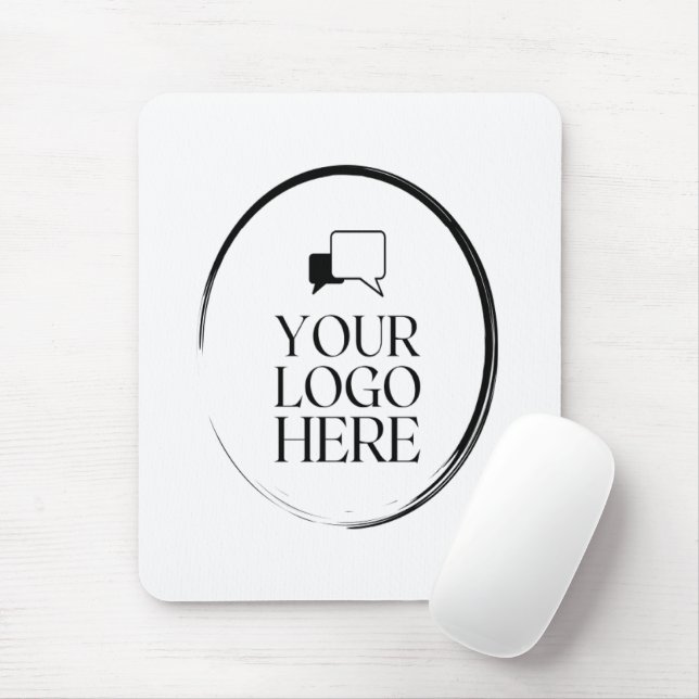 Your Logo Here Mouse Pad (With Mouse)