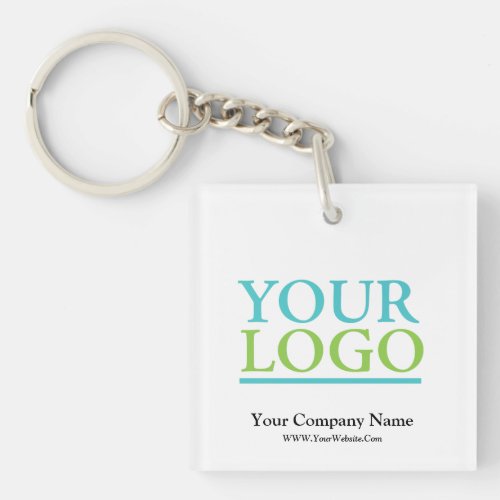 Your Logo Here Name  Website Promo Keychain