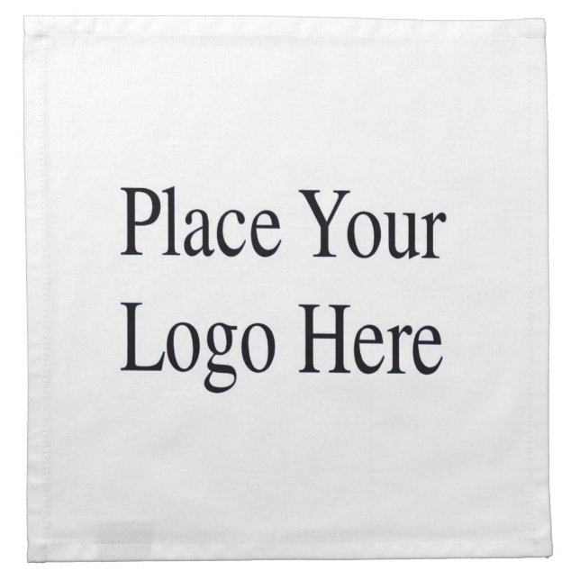 Your Logo Here Napkins (Front)