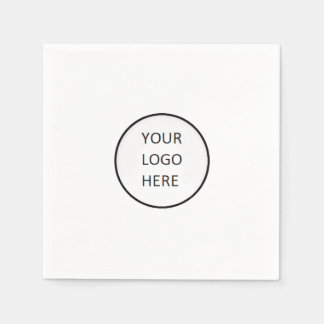Your logo here napkins