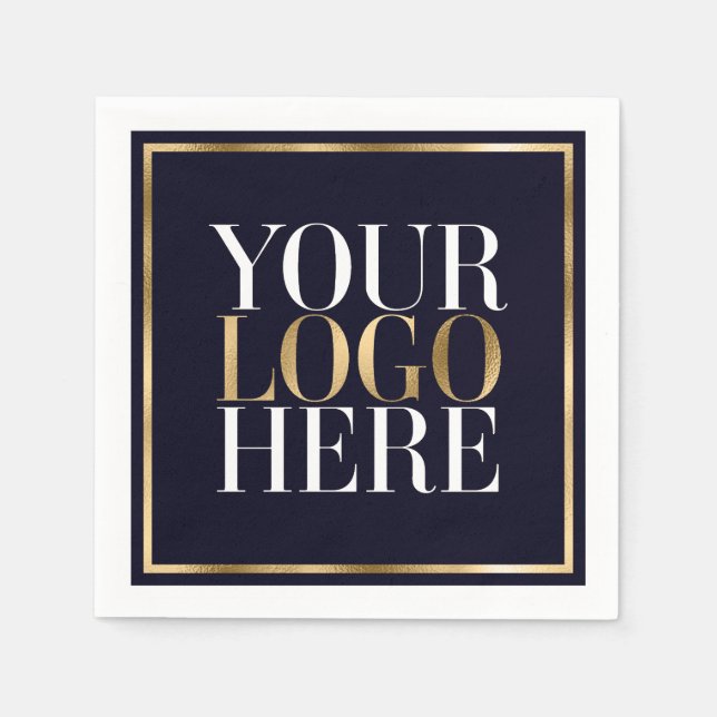 Your Logo Here Napkins (Front)