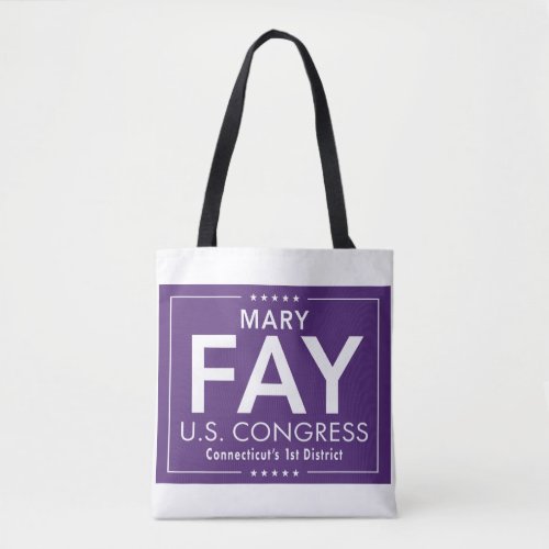 Your Logo Here or Political Candidate Custom Tote Bag