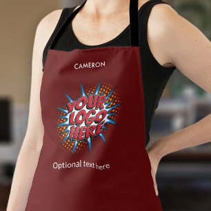 Your Logo Here - Simple Custom Business Apron