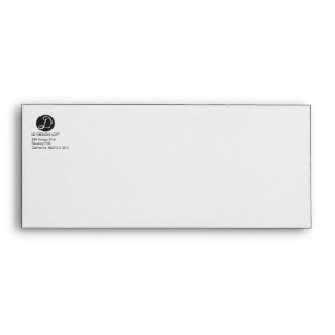 Your Logo Here, simple, Customizable Envelope