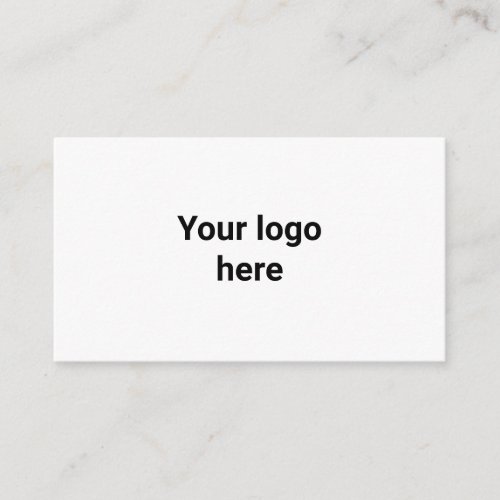 your logo here simple minimal  classic  enclosure card