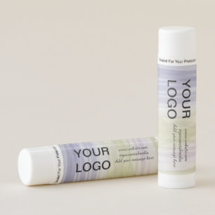 Your logo here social media watercolor name lip balm
