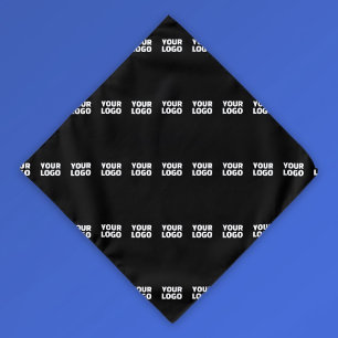 Your Logo Horizontally Tiled Stripe Pattern Bandana