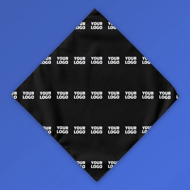 Your Logo | Horizontally Tiled Stripe Pattern  Bandana (Creator Uploaded)