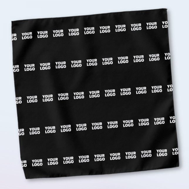 Your Logo | Horizontally Tiled Stripe Pattern  Bandana (Creator Uploaded)