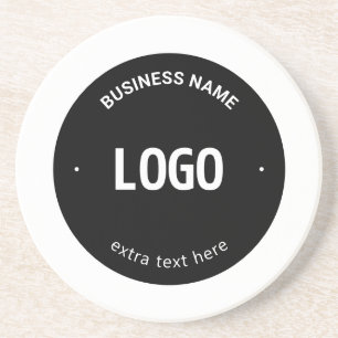 Your Logo, Image or Design & Editable Text Coaster