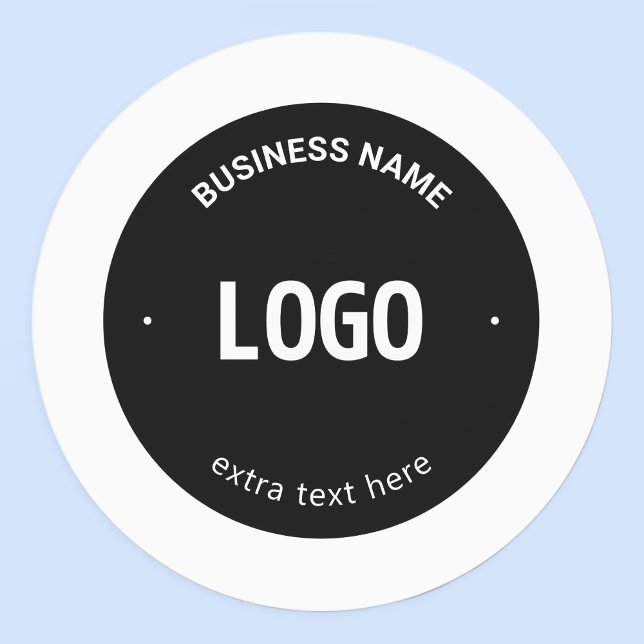 Your Logo, Image or Design & Editable Text Labels (Creator Uploaded)