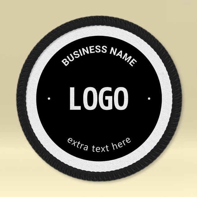 Your Logo, Image or Design & Editable Text Patch (Creator Uploaded)