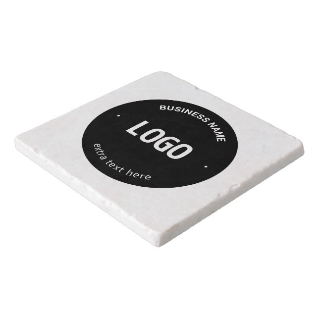 Your Logo, Image or Design & Editable Text Trivet (Corner)