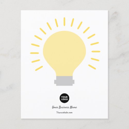 Your Logo Light Bulb