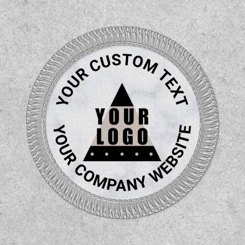 Your Logo Marble Special Event Promo Custom Patch