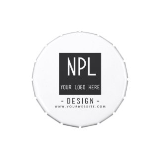 Your Logo - Minimal, Modern Business Merchandise  Candy Tin