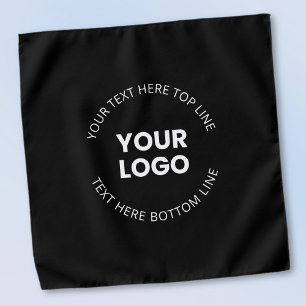 Your Logo Minimalistic Style Bandana