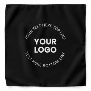 Your Logo Minimalistic Style Bandana