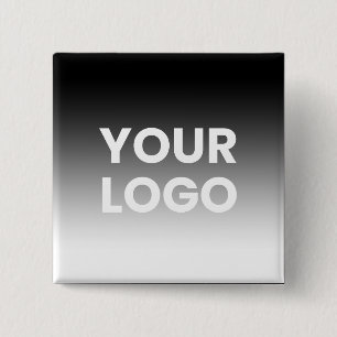 Your Logo & Modern Editable Color Gradient Button