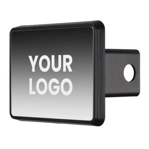 Your Logo  Modern Editable Color Gradient Hitch Cover