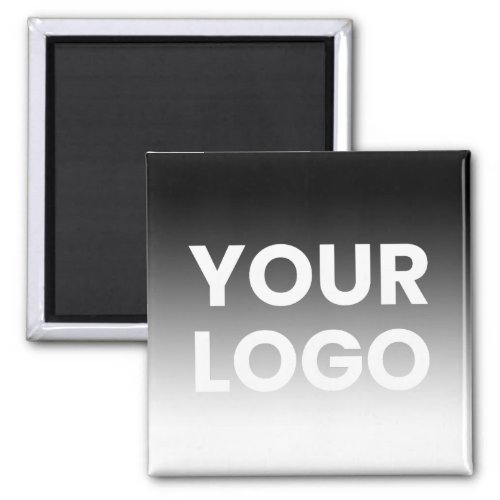 Your Logo  Modern Editable Color Gradient Magnet