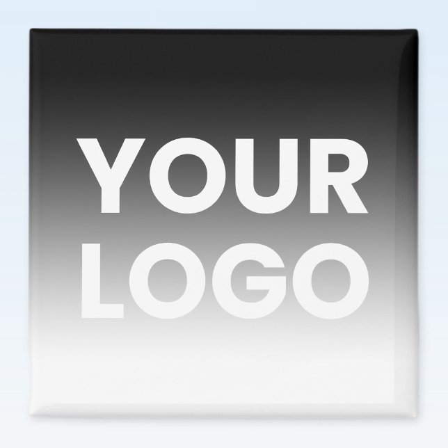 Your Logo & Modern Editable Color Gradient Magnet (Creator Uploaded)