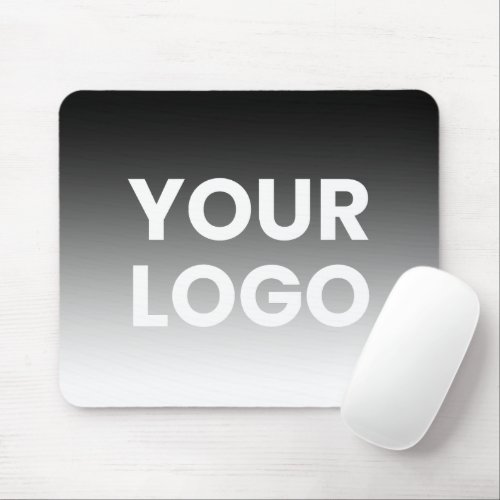 Your Logo  Modern Editable Color Gradient Mouse Pad