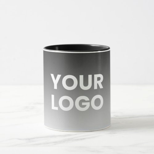 Your Logo  Modern Editable Color Gradient Mug