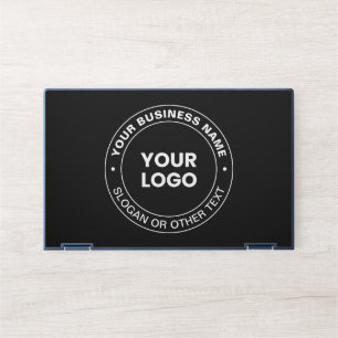 Your Logo Modern Editable Text & Elements HP Laptop Skin