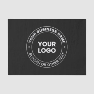 Your Logo Modern Editable Text & Elements Tissue Paper