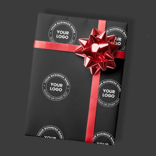 Your Logo  Modern Editable Text  Elements  Wrapping Paper