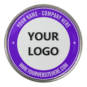 Your Logo Name Promotional Colors Golf Ball Marker