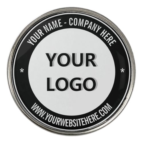 Your Logo Name Promotional Personalized Colors Golf Ball Marker