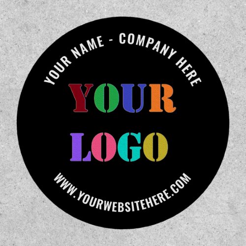 Your Logo Name Website Colors Promotional Patch