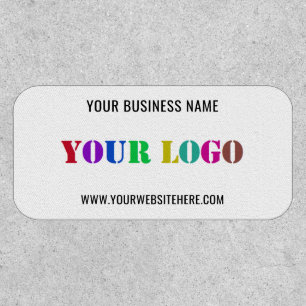 Your Logo Name Website Promotional Business Patch