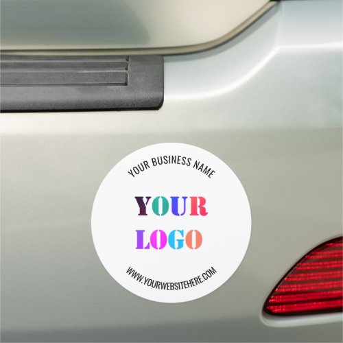 Your Logo Name Website Promotional Personalized Car Magnet