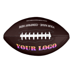 Your Logo Name Website Promotional Personalized Football