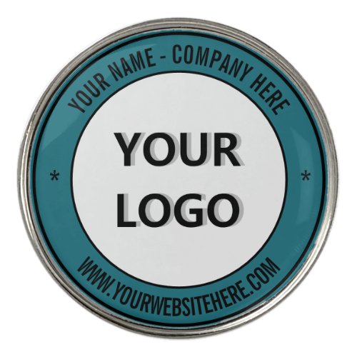 Your Logo Name Website Promotional Personalized  Golf Ball Marker