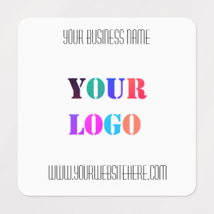 Your Logo Name Website Promotional Personalized Labels