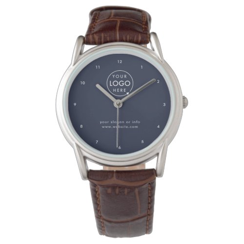 Your Logo | Navy Blue Business Corporate Watch
