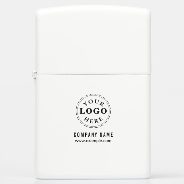 Your Logo on a Zippo Lighter – 12 Finish Options (Front)
