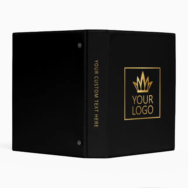 Your Logo On Any Color Background Mini Binder Zazzle 
