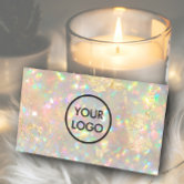 brilliant opal stone business card