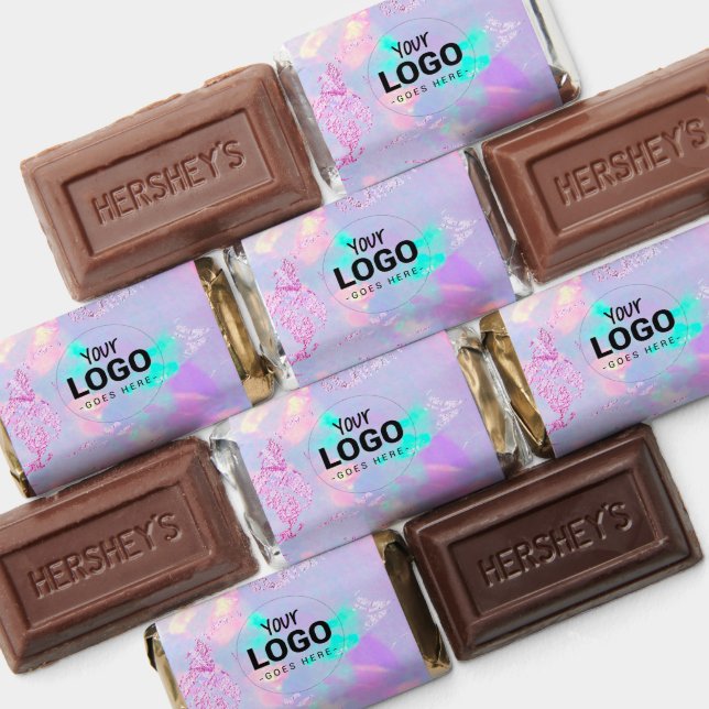 your logo on opal hershey's miniatures (Assorted)