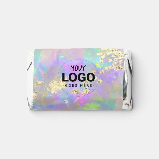 your logo on opal stone hershey's miniatures (Front)